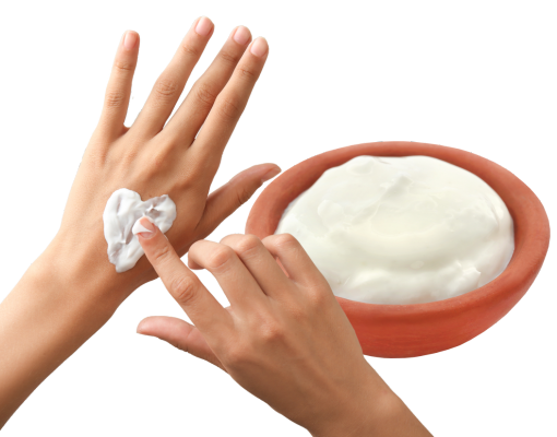 Healing Sunburn Greek Yogurt